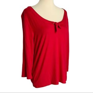 Hanna Andersson red top, M